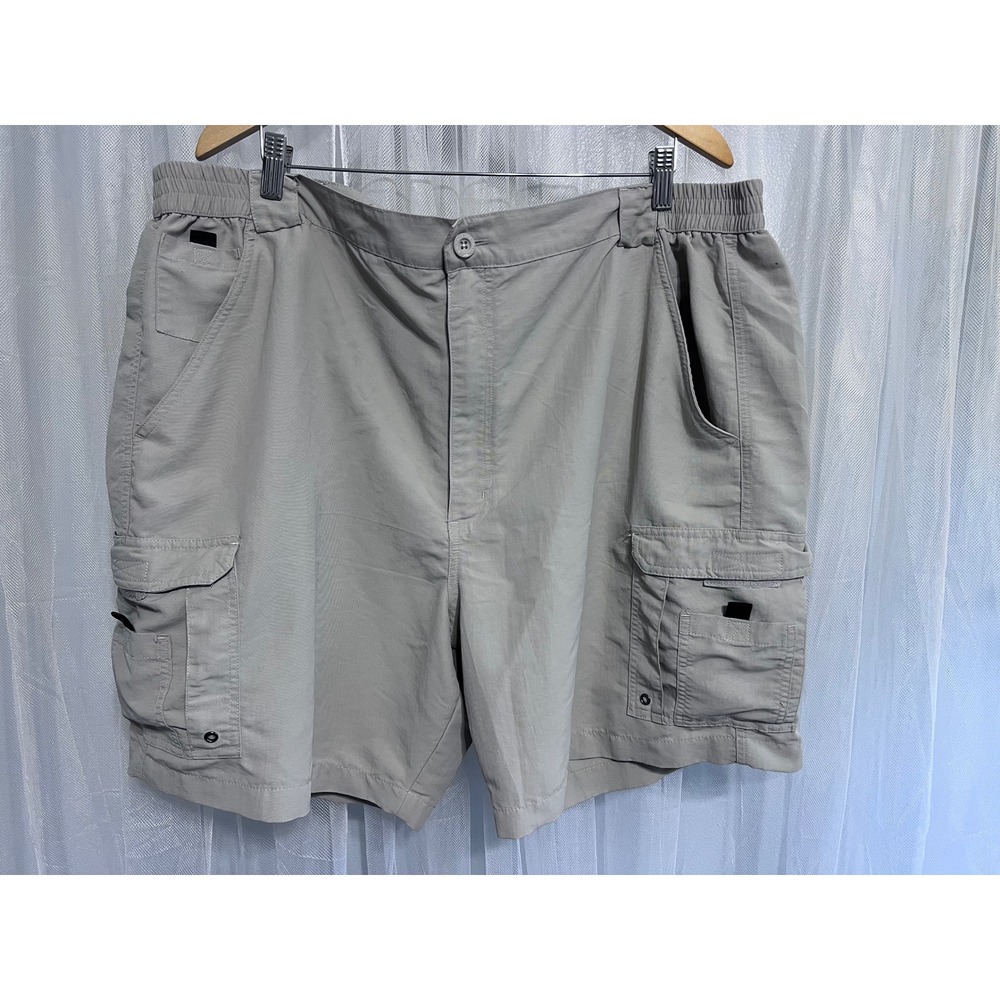 World Wide Sportsman Cargo Shorts Khaki Tan Size 48 Outdoor Utility
